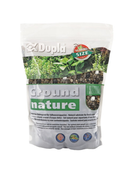 DUPLA Ground Nature River Pebbles 2 Kg - Aquabota.com