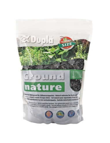 DUPLA Ground Nature Black Chips 2 Kg - Aquabota.com