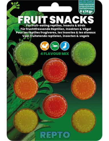 HABISTAT REPTO FRUIT SNACKS MIX - Aquabota.com
