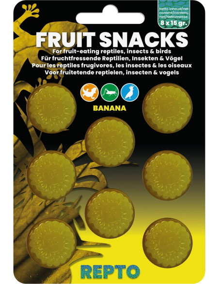 HABISTAT REPTO FRUIT SNACKS BANANE - Aquabota.com