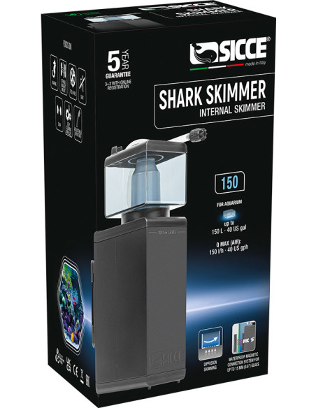Ecumeur Shark Skimmer 150  150l/H Sicce