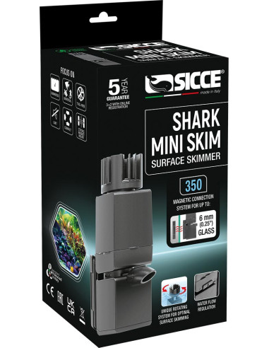 Filtre Shark Mini Skim 350  350l/H Sicce