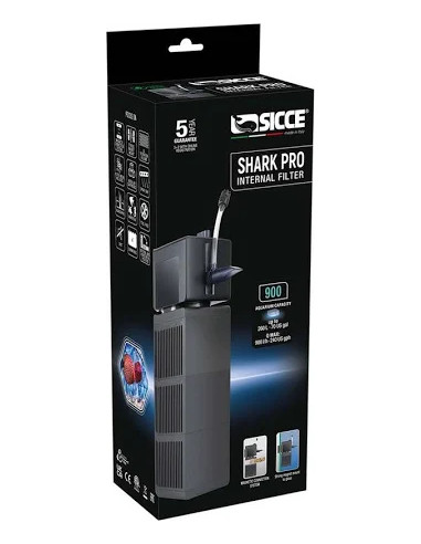 Sicce Shark Pro 900  Filtre Intérieur
