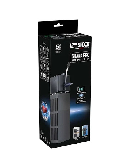 Sicce Shark Pro 900  Filtre Intérieur