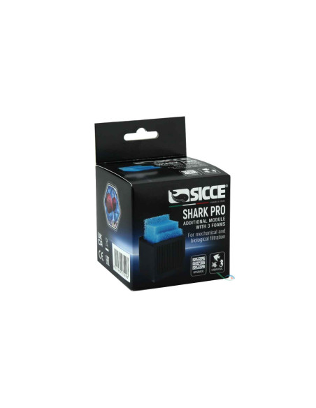 Sicce Shark Pro Module Avec 3 Pcs. Foam