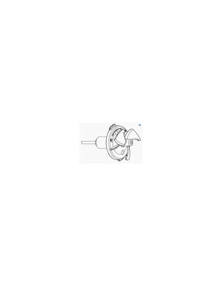 Sicce Xstream 5000 Impeller With Hp Ceramic Bearing Grey