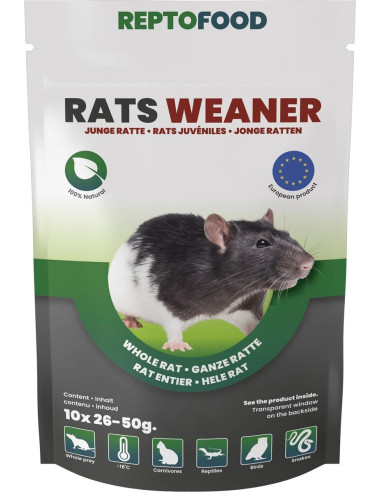 Repto Rats Juvéniles 26-50g 10pcs