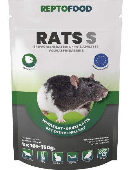Repto Rats Adultes S 101-150g 5pcs