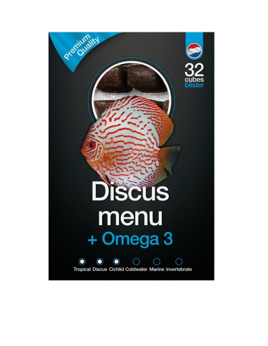 Dutch Select Discus Menu&Omega3 100 Gr