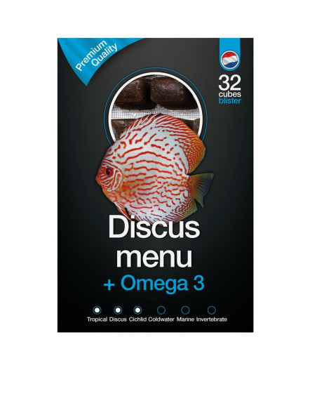 Dutch Select Discus Menu&Omega3 100 Gr