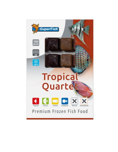 Superfish Tropical Quartet 100 Gr