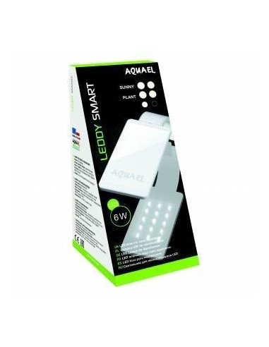 Leddy Smart 2 Noir 6w Plant 8000°K AQUAEL - 1