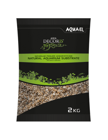 Meerkleurig natuurlijk grind 3-5mm 2kg Aquael AQUAEL - 1