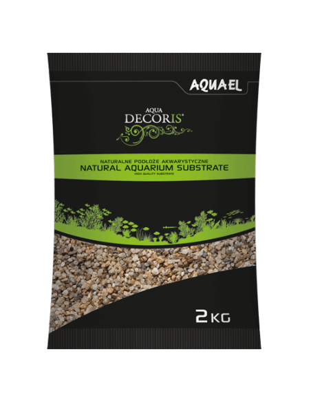 Meerkleurig natuurlijk grind 5-10mm 2kg Aquael AQUAEL - 1