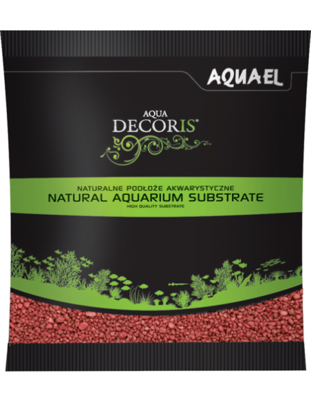 Gravier Rouge 2-3mm 1kg Aquael AQUAEL - 1