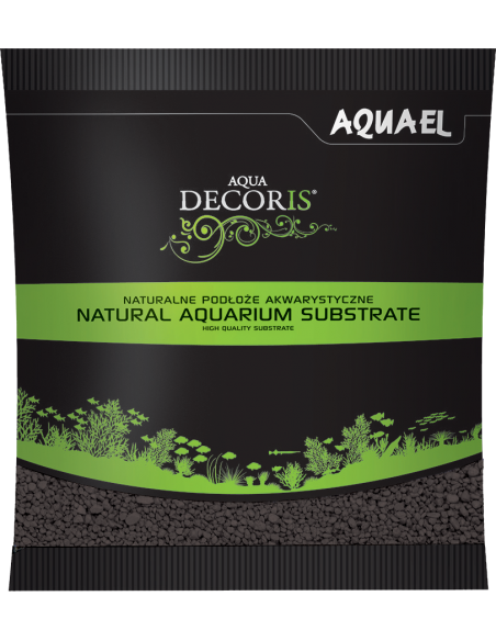 Gravier Noir 2-3mm 1kg Aquael AQUAEL - 1