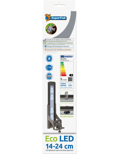 Superfish Eco LED 14-24 cm - Rampe LED pour aquarium