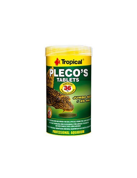 Pleco's Tabletten 11st 50ml TROPICAL - 1