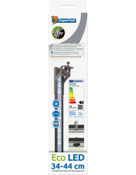 Superfish Eco LED 34-44 cm - Rampe LED pour aquarium