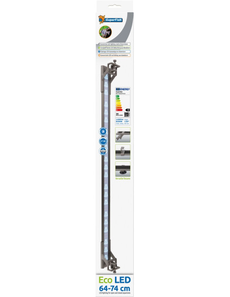 Superfish Eco LED 64-74 cm - Rampe LED pour aquarium