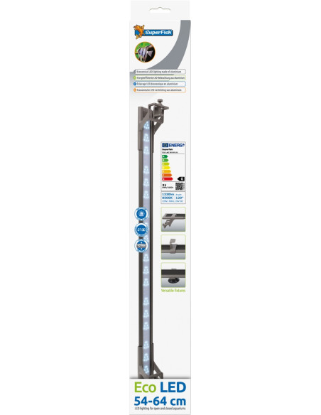 Superfish Eco LED 54-64 cm - Rampe LED pour aquarium