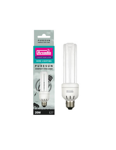 Arcadia Puresun Compact Bulb 2.4% 20 Watt