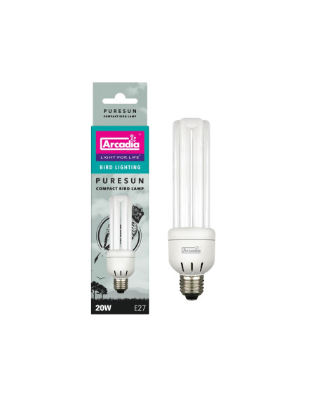 Arcadia Puresun Compact Bulb 2.4% 20 Watt