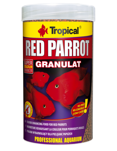 Red Parrot Granulat TROPICAL - 1