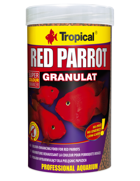 Red Parrot Granulat TROPICAL - 1