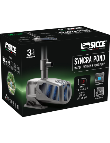 Pompe Syncrapond 1.0 950l/H Sicce