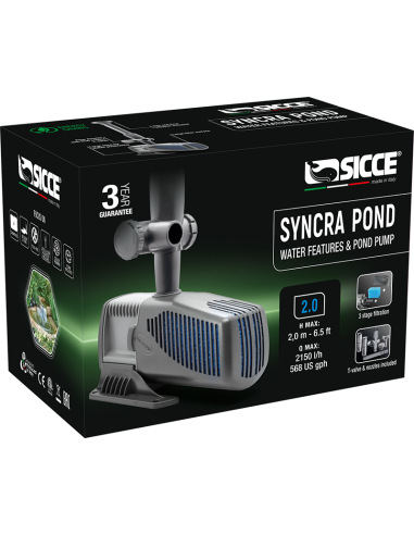 Pompe Syncrapond 2.0 2150l/H Sicce