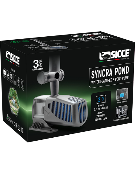 Pompe Syncrapond 2.0 2150l/H Sicce