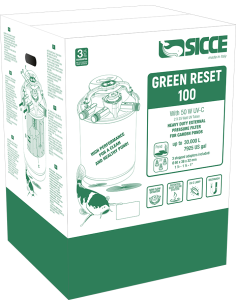 Filter Green Reset 100l  2x25w UV-C  Sicce