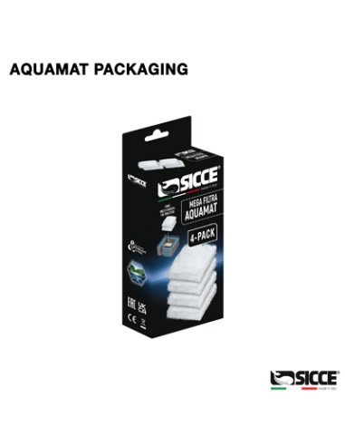 Mousses Blanches  (4pc) Pr. Filtre Mega Filtra Sicce