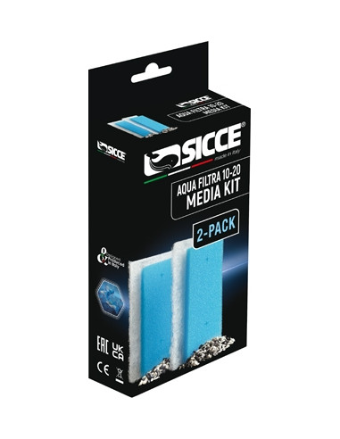 Kit Dosaggio Pr- Filtre Aquafiltra 10/20 (2pc)  Sicce