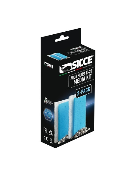 Kit Dosaggio Pr- Filtre Aquafiltra 10/20 (2pc)  Sicce