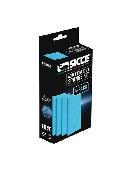 Cartouche Mousses  Pr- Filtre Aquafiltra 10/20 (4pc)  Sicce