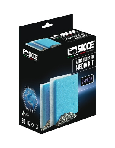 Kit Dosaggio Pr- Filtre Aquafiltra 40 (2pc)  Sicce