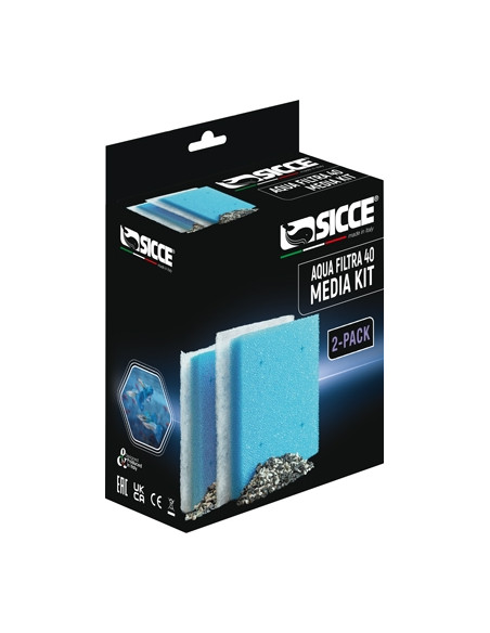 Kit Dosaggio Pr- Filtre Aquafiltra 40 (2pc)  Sicce