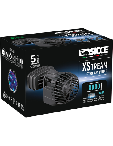 Sicce Xstream 8000 l/h pumps
