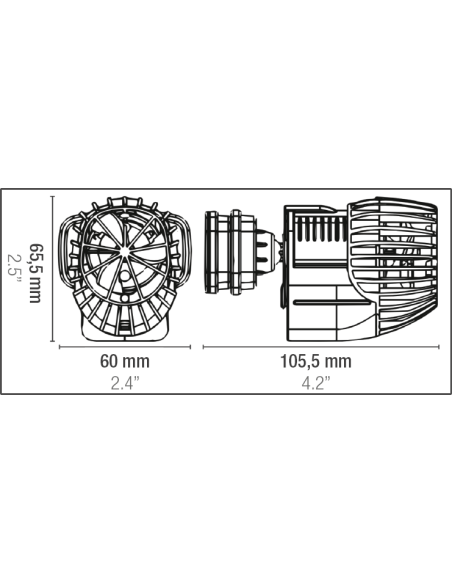 Sicce Xstream 8000 l/h pumps