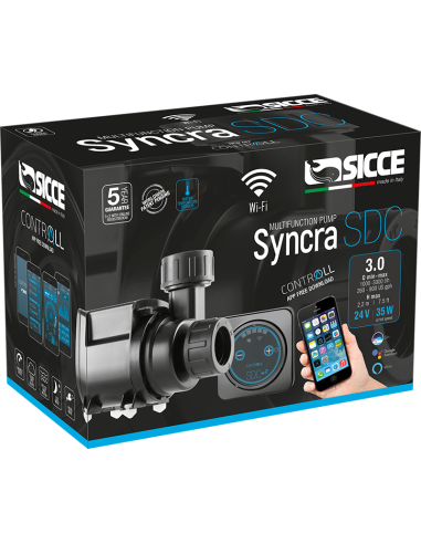 Pompe Syncra Sdc 3.0 1000 À 3000l/H Sicce