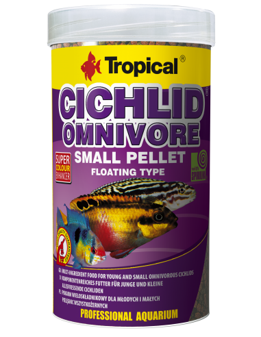Cichlid Omnivore Small Pellet TROPICAL - 1