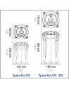 Space Eko 220 Filter 800 l/h Sicce