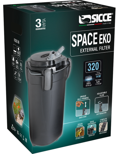 Filtre Space Eko 320 1000l/H Sicce