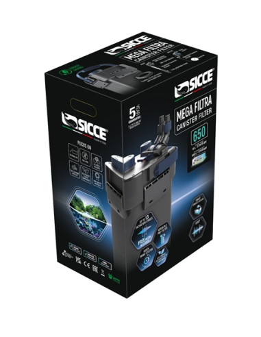 Filtre Mega Filtra 650 650l/H Sicce