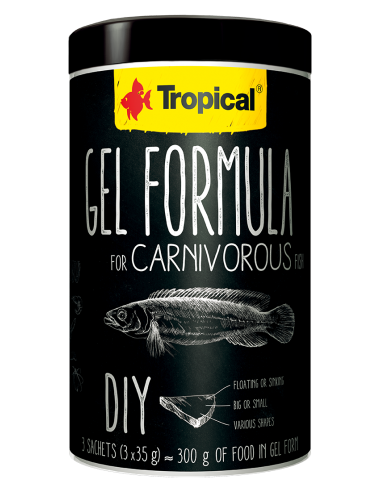 Gel Formula Carnivorous 1000ml (3x35g) TROPICAL - 1