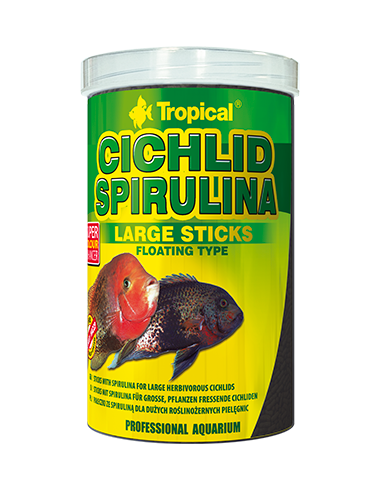 Cichlid Spirulina Large Sticks TROPICAL - 1