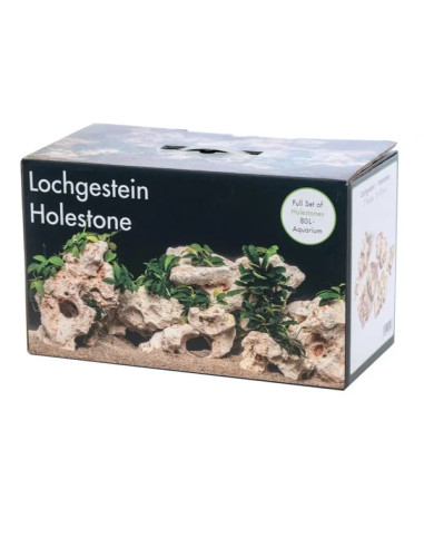 Deco Set Multi Holestone voor aquarium 80l 39,30 € AQUA DECO