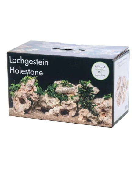 Deco Set Multi Holestone voor aquarium 80l 39,30 € AQUA DECO